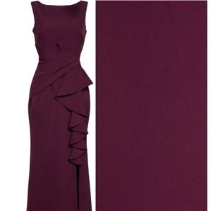 Ruffle Front Gown (Regular & Petite)